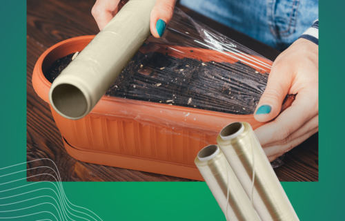 Tire o filme plástico do armário da cozinha!